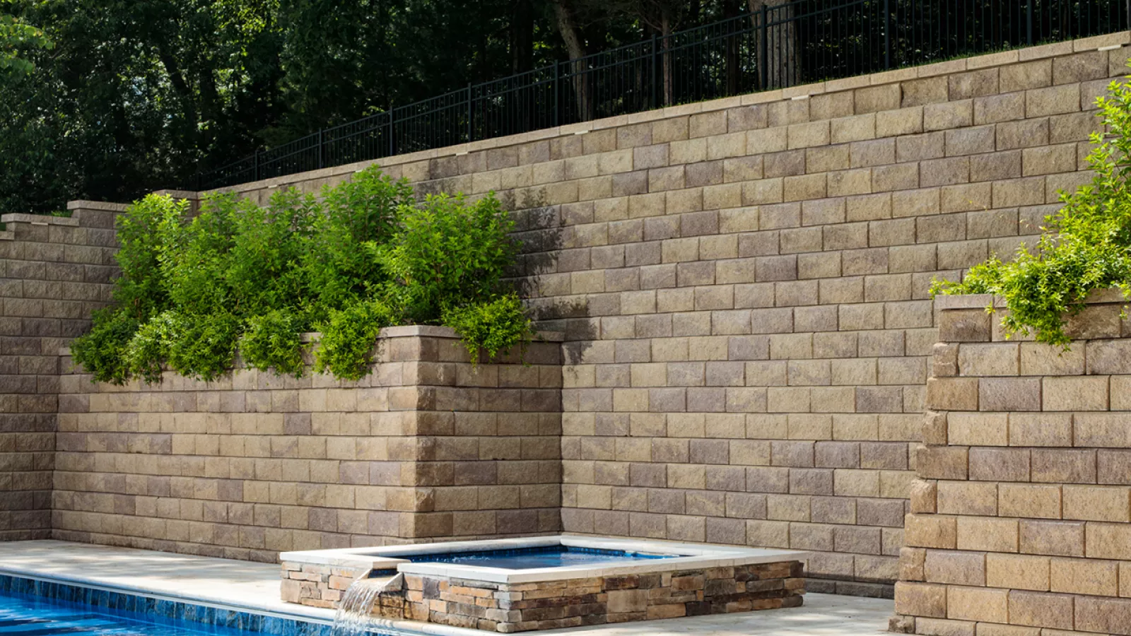 AB® Collection landscape wall design