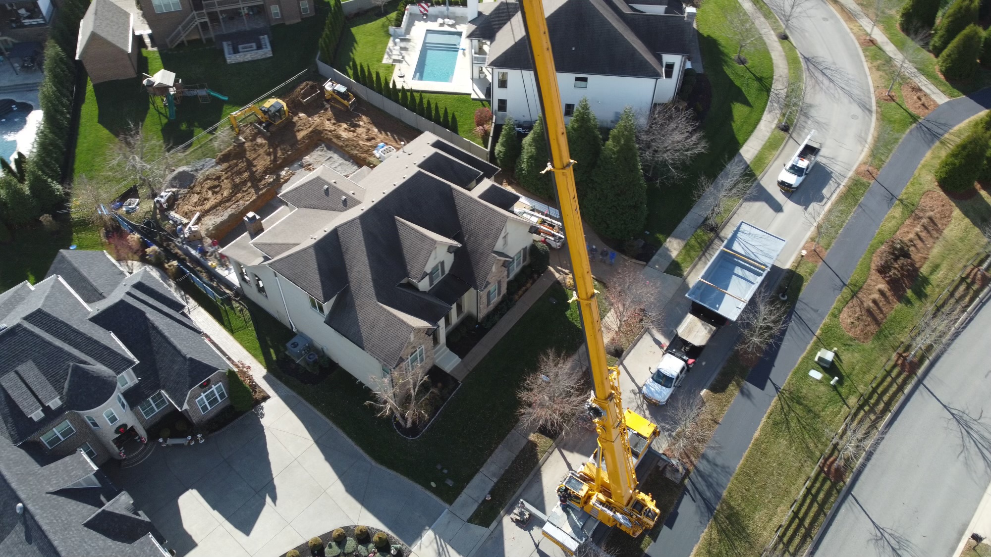 Professional pool installation by AR Pools • Stoneworks & Outdoor Living