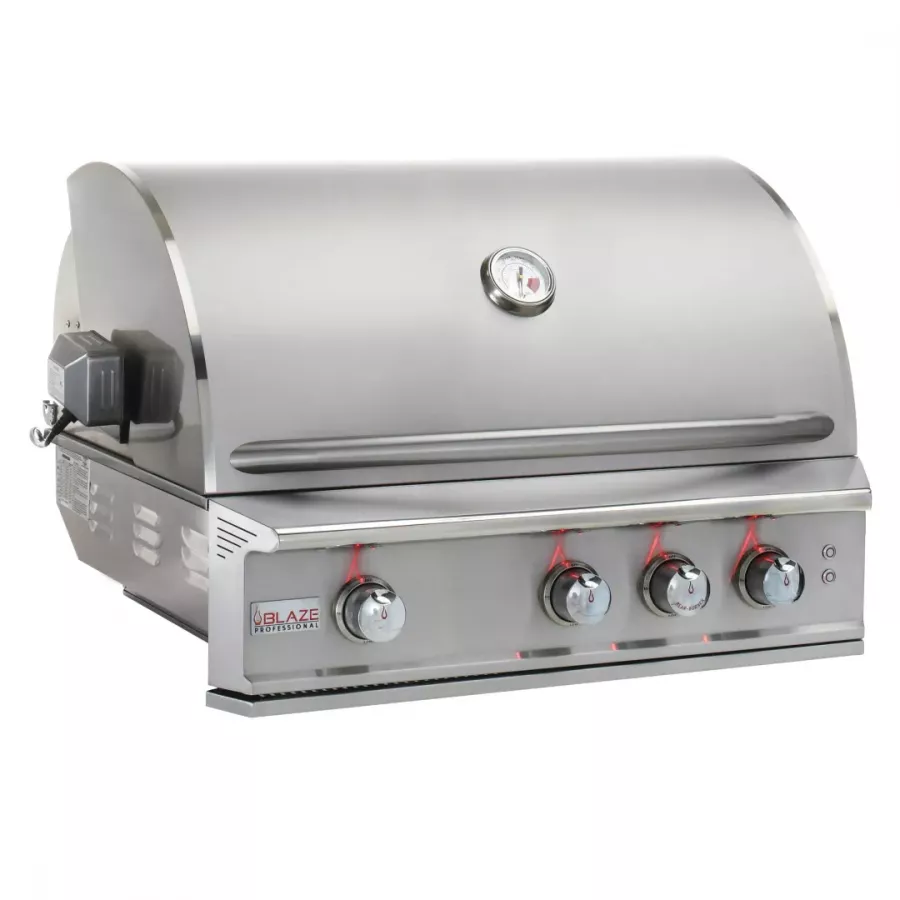 Blaze Professional LUX 34-Inch 3 Burner Gas Grill with advanced features at AR Pools