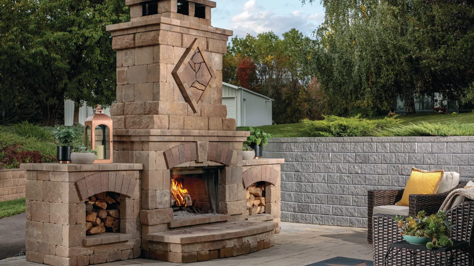 Bristol™ Series Rustic Outdoor Kitchen by AR Pools