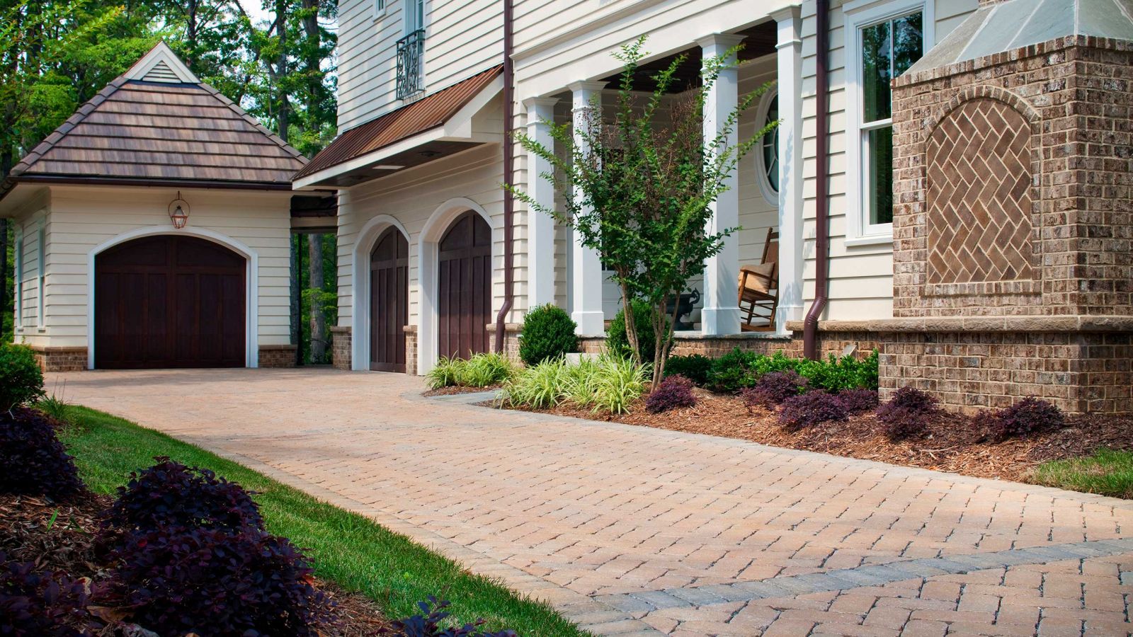 Belgard Permeable Pavers Installed by AR Pools in Clarksville