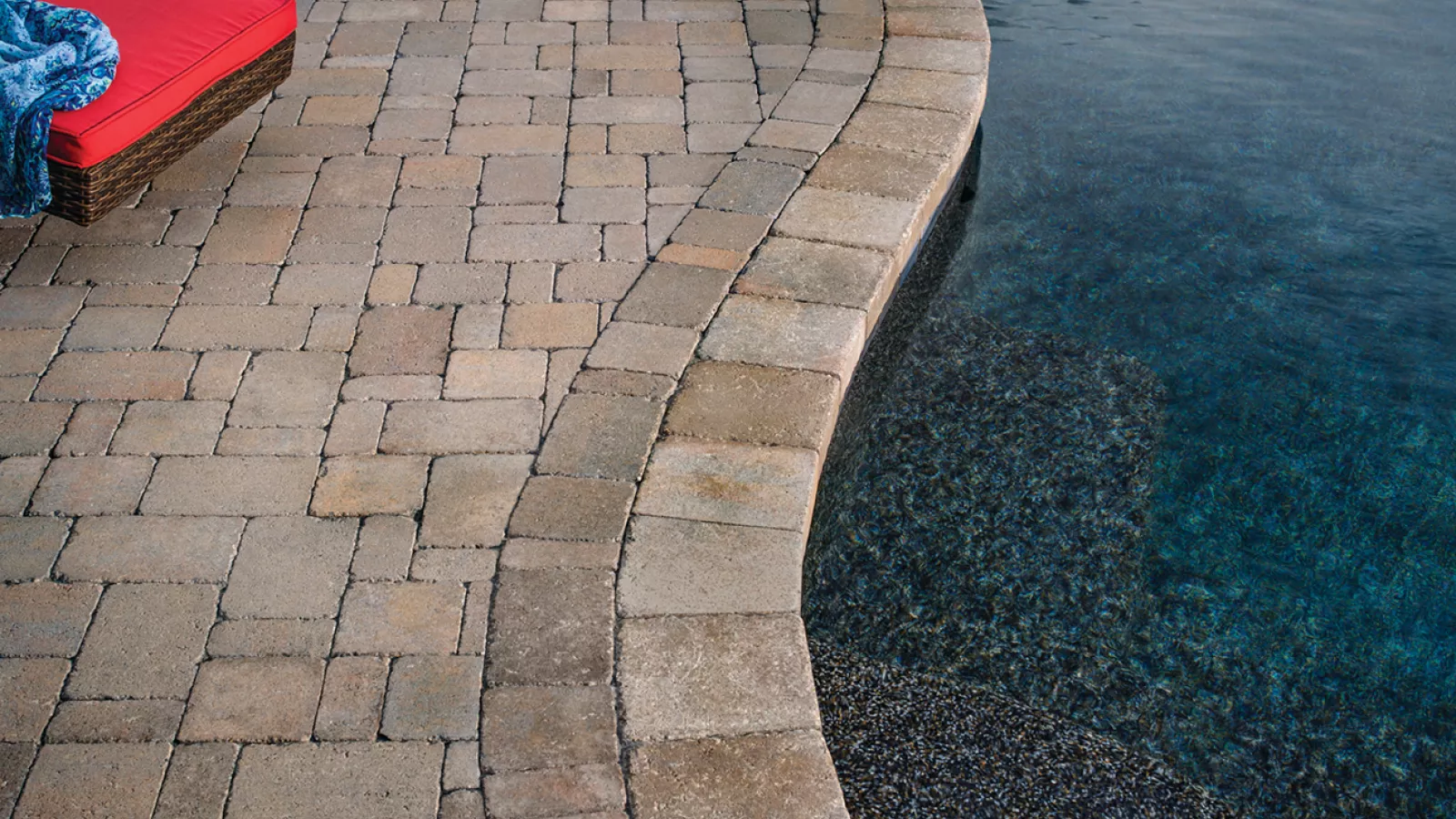Dimensions Antiqued Pavers by AR Pools