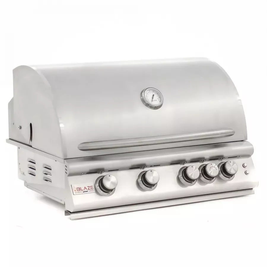 Experience the Best in Coastal Grilling with the Blaze Marine Grade 316L 4-Burner LTE Grill at AR Pools Blaze Marine Grade 316L 4-Burner LTE Grill at AR Pools